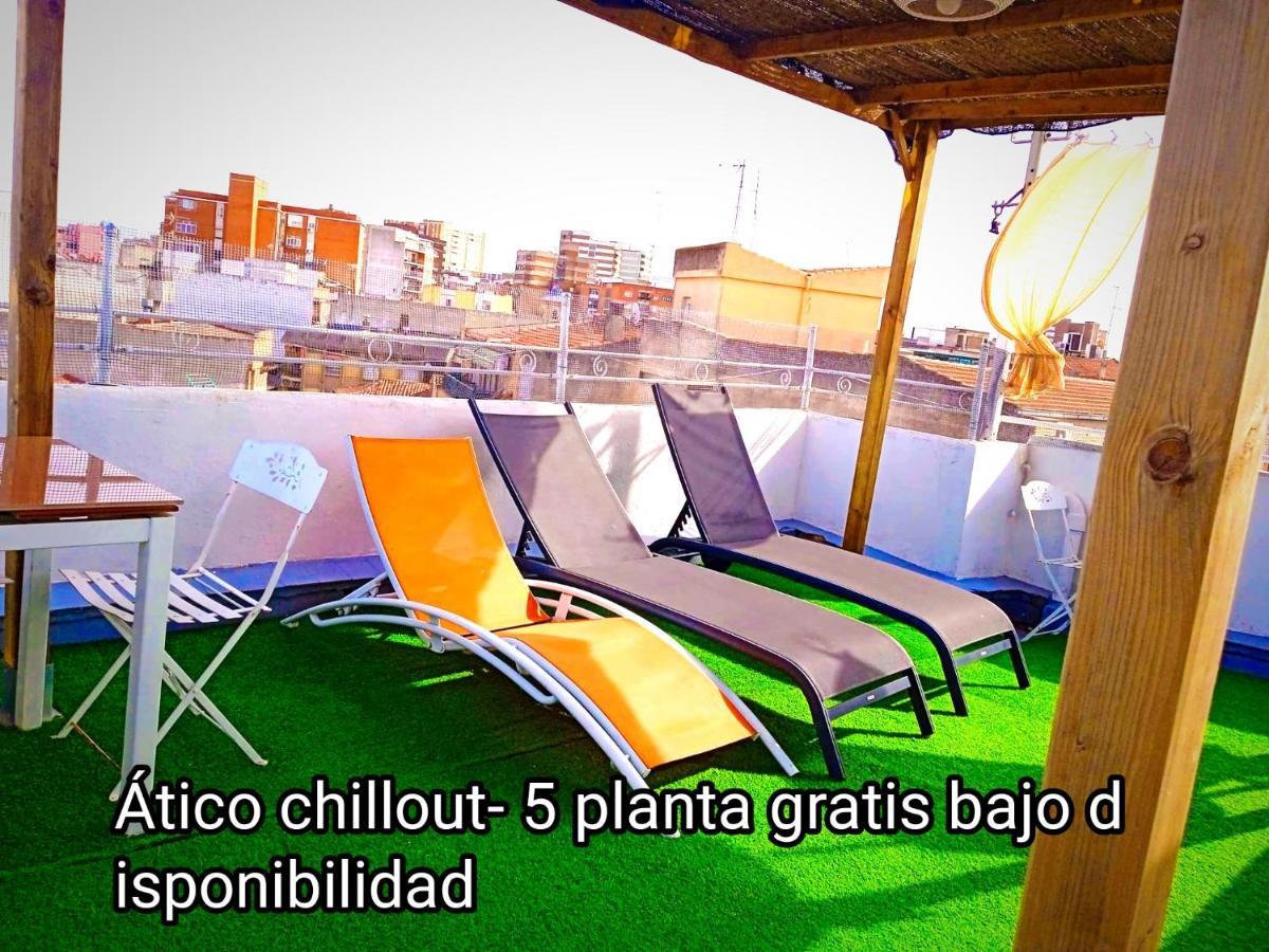 タラベラ・デ・ラ・レイナLoft Centro Con Parking Gratis Y Azotea Chillout Gratis!アパートメント エクステリア 写真